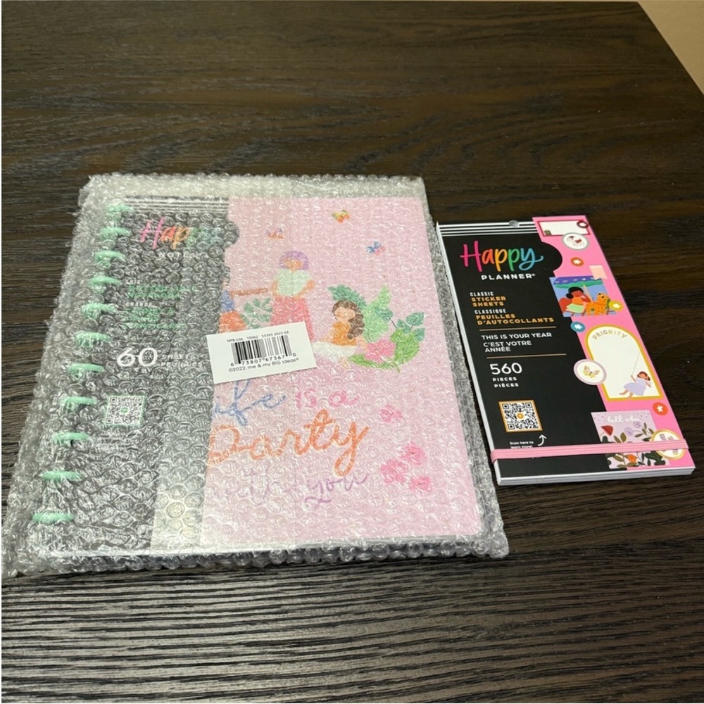 Happy Planner Squad Goals Big Notebook and Sticker | NWT - Picture 5 of 9